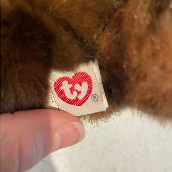 NWT - Vintage 90s - Ty Brownie bear - Picture 3 of 4